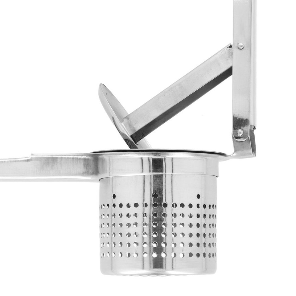 MACHUCADOR RIZADOR DE PAPAS REDONDO 27x10cm ACERO INOXIDABLE - SLPR009 DS2801