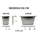INSERTO DE ACERO INOXIDABLE 1/9 x 10 NSF - 058-101-038