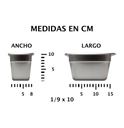 INSERTO ACERO INOXIDABLE 1/9 x 6.5 NSF - 058-101-037