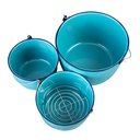 FORMACIÓN LA MEXICANA CON PARRILLA DE ALAMBRE AZUL TURQUEZA CINSA DE 7 PIEZAS - 317898