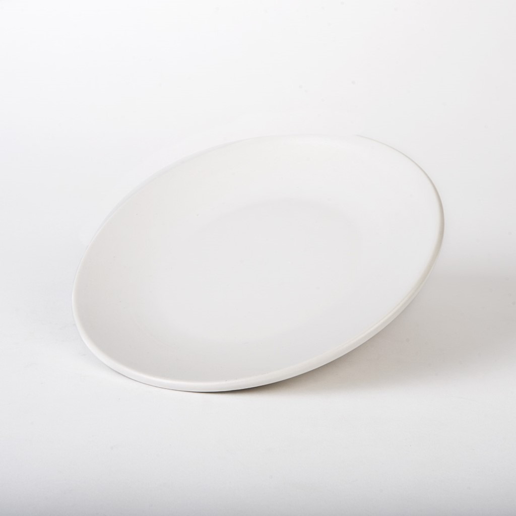 PLATO TRINCHE 23 cm SEMI MATTE ALASKA - 320137