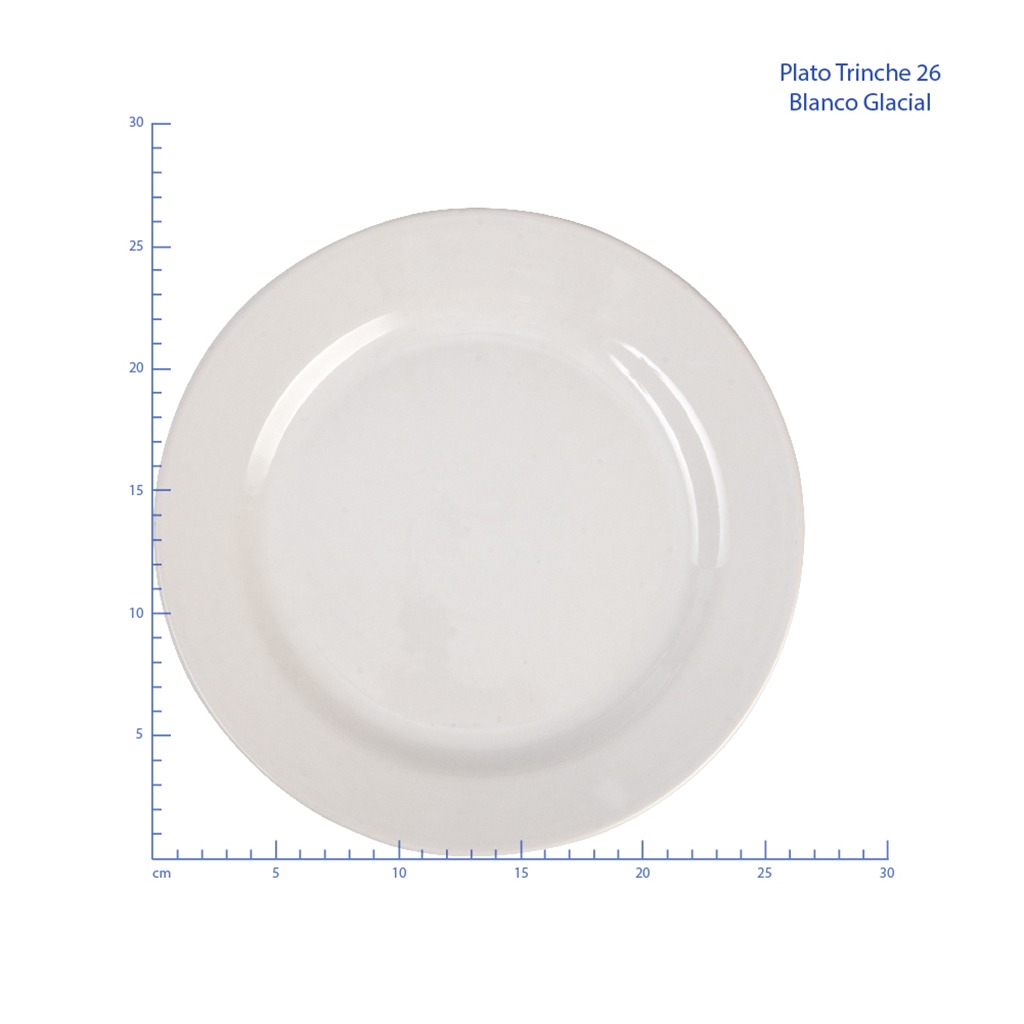 PLATO TRINCHE 26 BLANCO GLACIAL No. 309040