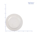 PLATO TRINCHE 19 BLANCO GLACIAL No 309042