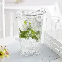 JARRA PARA AGUA CÓNICA TRANSPARENTE DE POLICARBONATO 1.8 L : 64oz - DS1805 2.webp