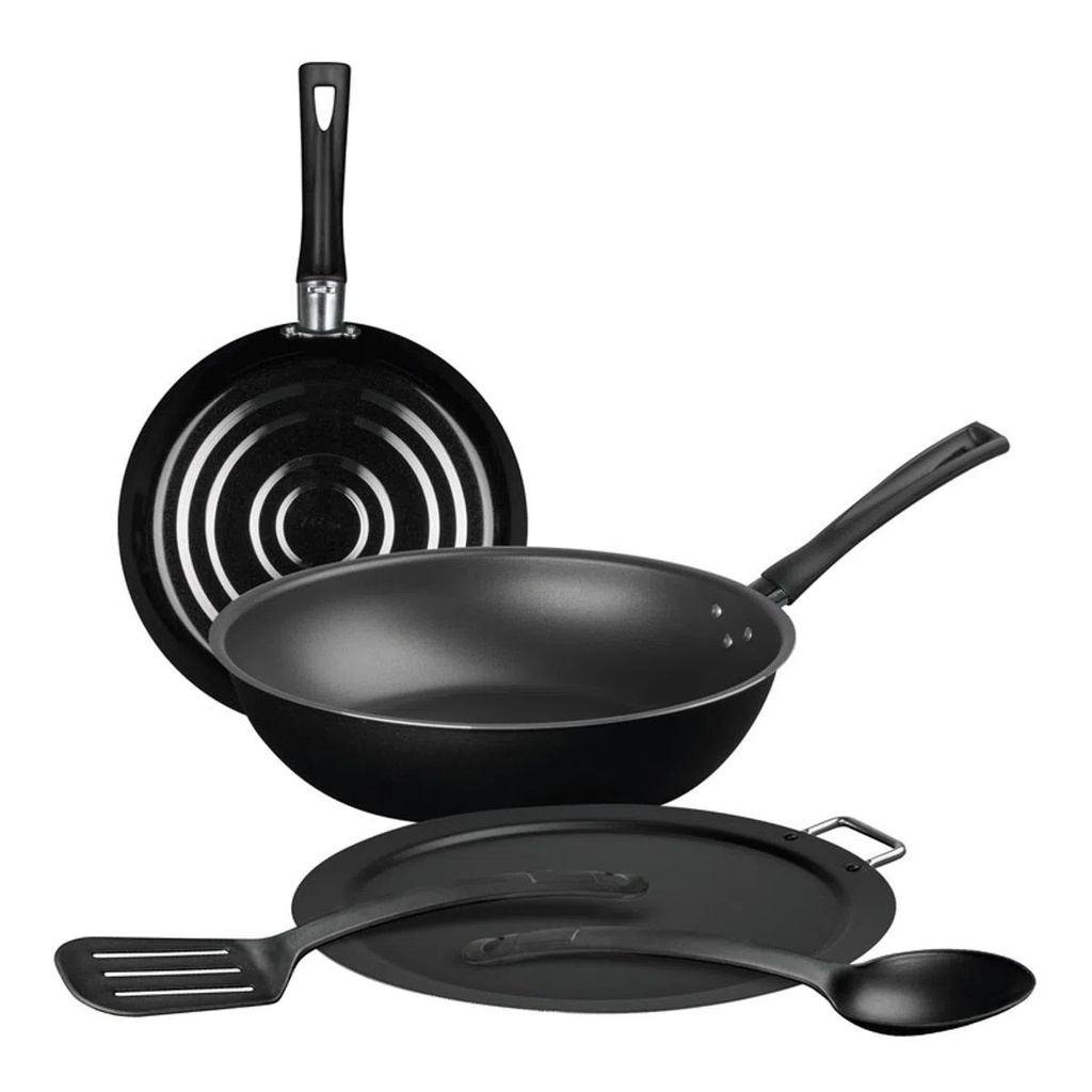 BATERÍA DE COCINA DELEITE DE 5 PIEZAS