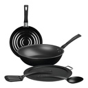 BATERÍA DE COCINA DELEITE DE 5 PIEZAS