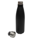 BOTELLA DE ACERO INOXIDABLE DE 500 ml COLOR NEGRO
