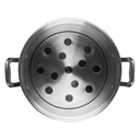 VAPORERA TAMALERA DE 22 cm DOBLE FUERTE 6.2 L No 4000191