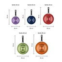 5 PACK SARTENES EKCO