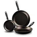 SET 3 SARTENES 20/24/30 NEGRO
