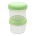 PAQUETE DE 4 MINI HERMETICOS SNACK GO DE 52 ml