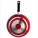 SARTÉN ECKO CLASSIC ROJO DE 24 cm