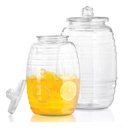 BARRIL CON TAPA DE VIDRIO LUNITA 20L 9610 #1717089