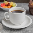 PLATO PARA TAZA ROLLED EDGE DE PORCELANA 15cm 840-205-006