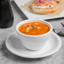 PLATO PARA TAZA ROLLED EDGE DE PORCELANA 15cm 840-205-006