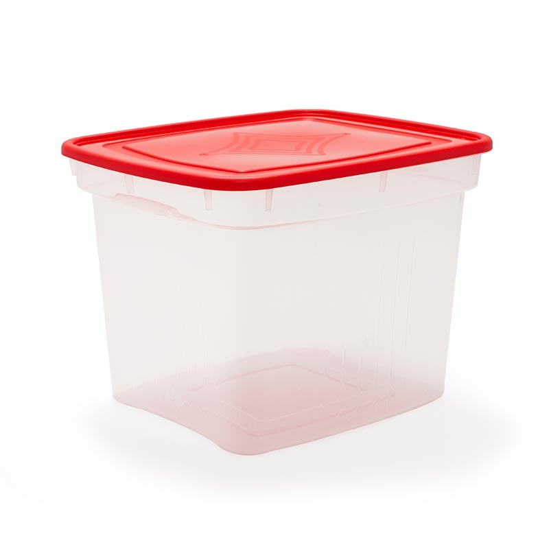 CAJA MIL USOS 22 LTS TRANSPARENTE NATURAL No 0603