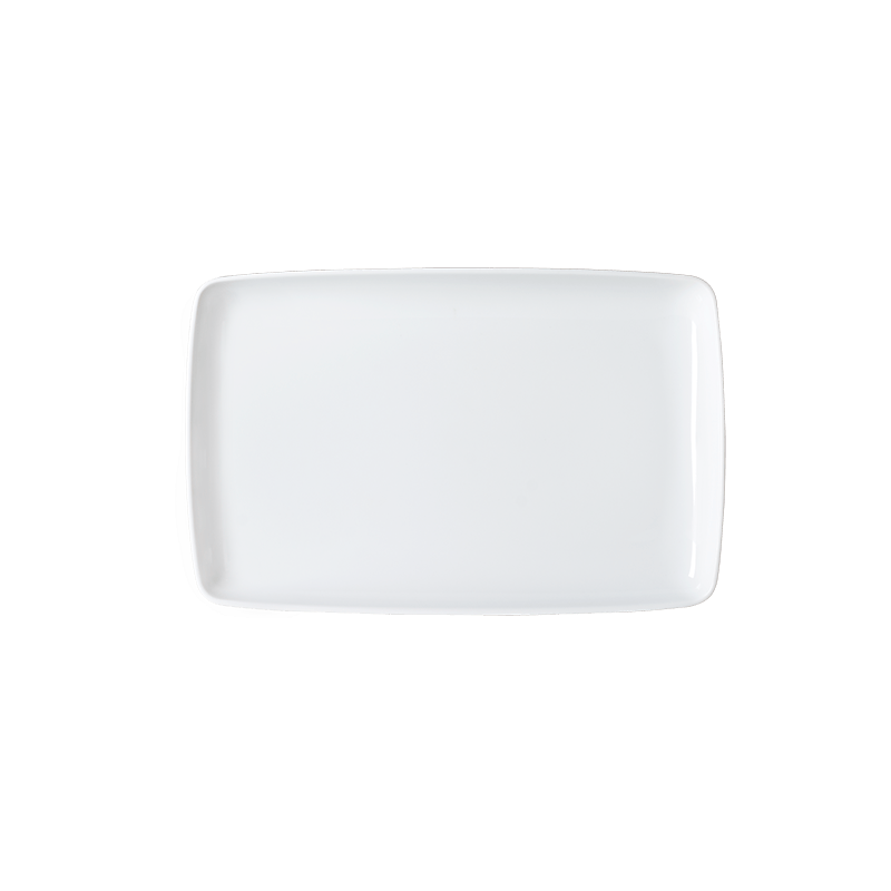 PLATO RECTANGULAR 25cm PORCELANA ELEGANCE #301654