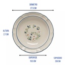 PLATO SOPERO 380ml SANTA ANITA VICTORIA - 3227