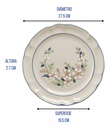 PLATO TRINCHE 27cm SANTA ANITA VICTORIA - 3184