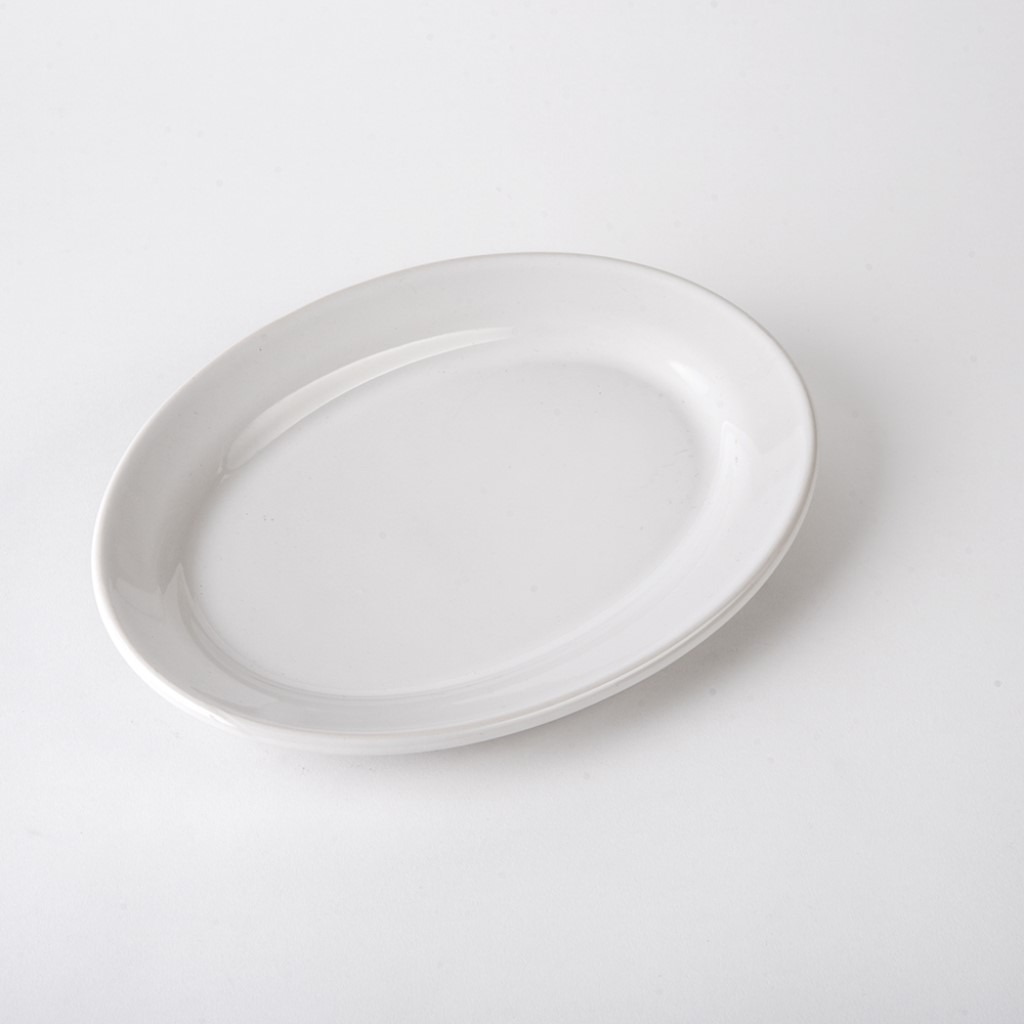 PLATO OVALADO 27cm BLANCO GLACIAL - 309048