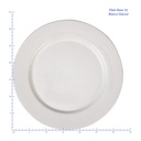 PLATO BASE 32 cm BLANCO GLACIAL - 309052