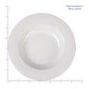 PLATO PASTA BOWL 31 cm BLANCO GLACIAL - 310089