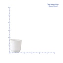 TAZA HUEVO 200 ml BLANCO GLACIAL - 312818