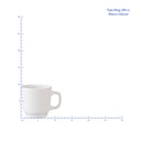 TAZA CAFE MUG 290 ML BLANCO GLACIAL No 309054