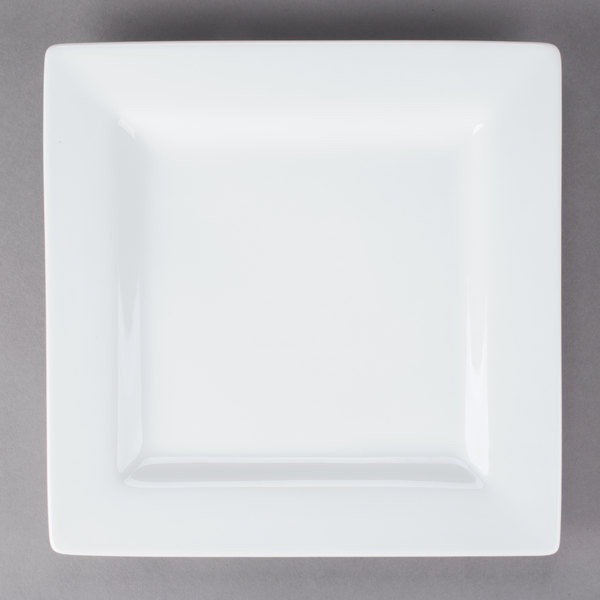 PLATO BCO. CUADRADO 27 CM No SL-10