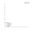 TAZA MOKA 90 ML BLANCO GLACIAL No 309055