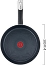 SARTEN DE 30cm T-FAL HARD TITANIUM PLUS - C3820782