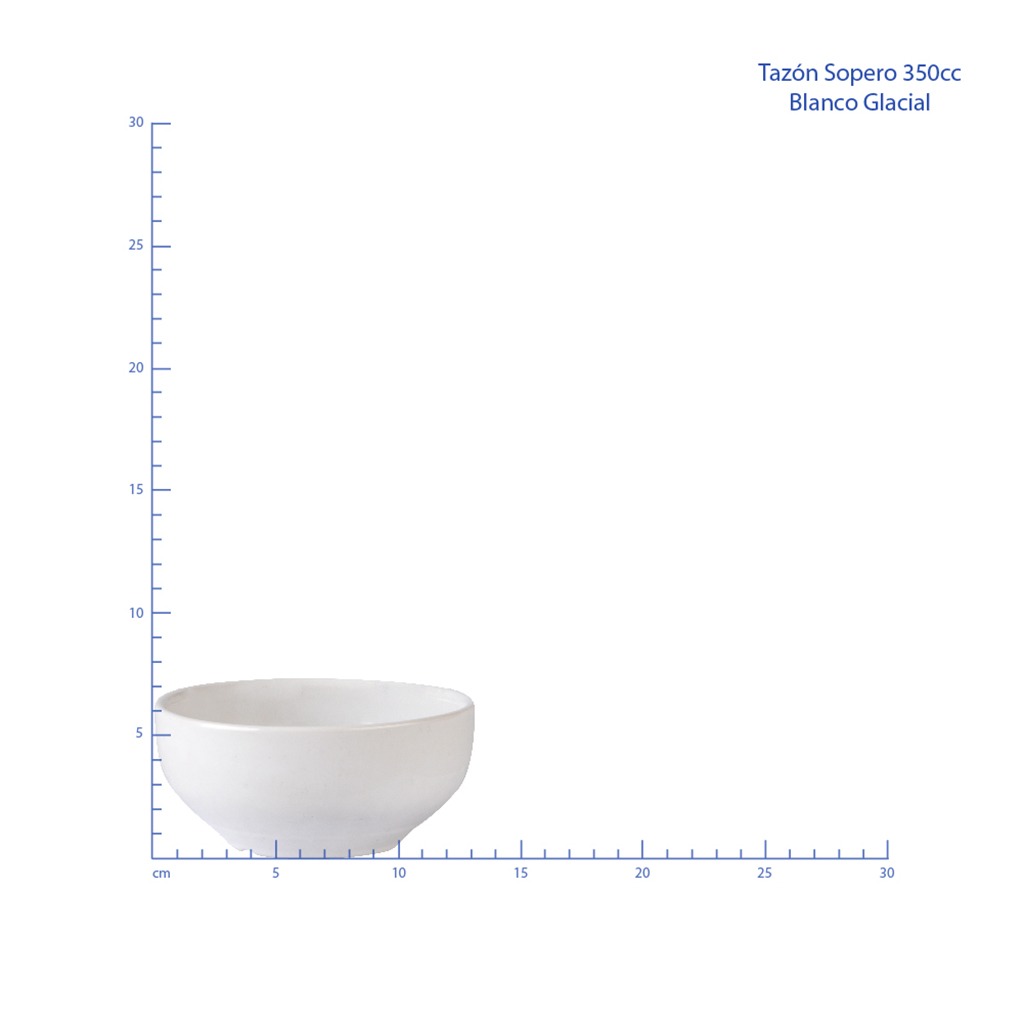 TAZON SOPERO 350 CC BLANCO GLACIAL #309056