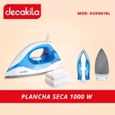 PLANCHA SECA DECAKILA 1000W - KUEN018L
