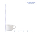 TAZA EMBROCABLE 190 ML BLANCO GLACIAL No 309057