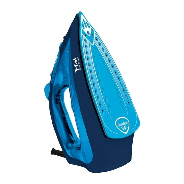 PLANCHA T-FAL EASY STEAM CERAMIC GLIDE AZUL 1200W - TFFV1950X0