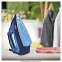 PLANCHA T-FAL EASY STEAM CERAMIC GLIDE AZUL 1200W - TFFV1950X0