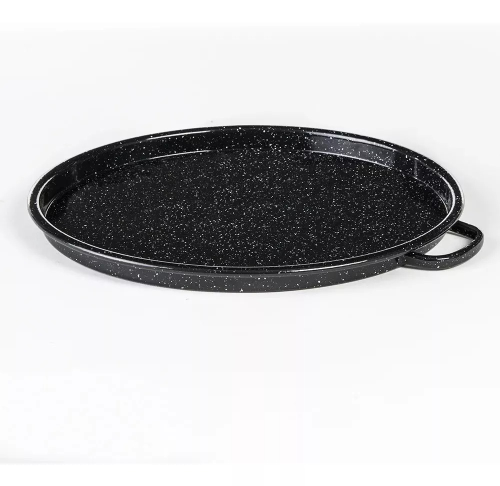 COMAL REDONDO 34cm NEGRO BRILLANTE - 320248