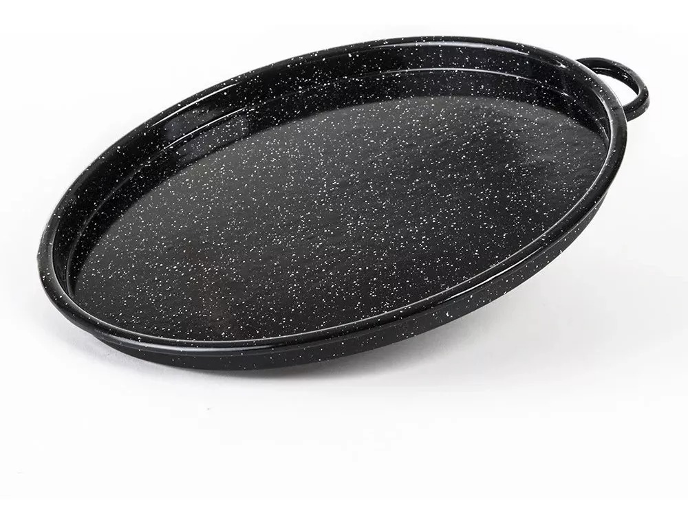 COMAL REDONDO 34cm NEGRO BRILLANTE - 320248