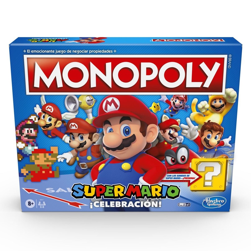 MONOPOLY SUPER MARIO CELEBRACION No C267F