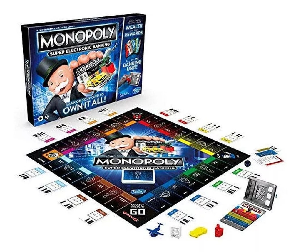 MONOPOLY SÚPER BANCO ELECTRÓNICO - E8978