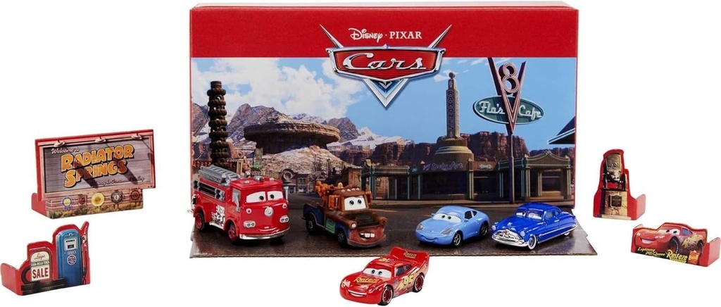 SET DE 5 VEHÍCULOS DISNEY PIXAR CARS - HFN81