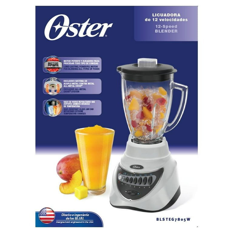 LICUADORA OSTER KITCHEN CENTER BLANCA 12 VEL. - BLSTEG7805W013