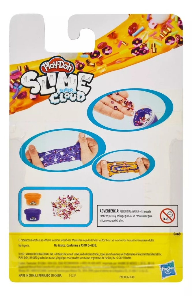PLAY DOH SLIME MEZCLA SUPER CLOUD - F2511