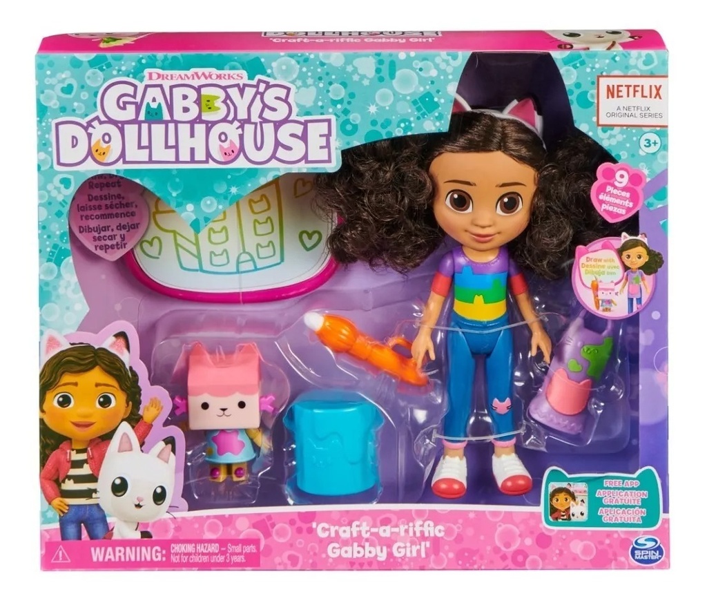 MUÑECA DE GABBY GIRL CRAFT C/MANUALIDADES - 6064228