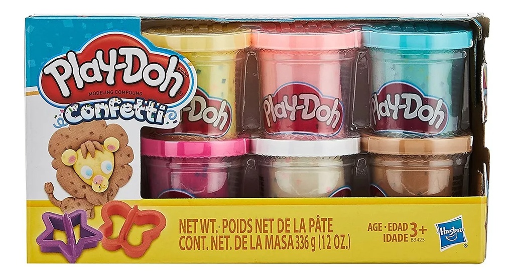 PLAY-DOH CONFETTI PLAY SET - B3423