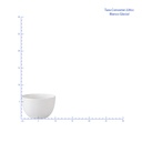 TAZA CONSOME 220 ML BLANCO GLACIAL No 310088