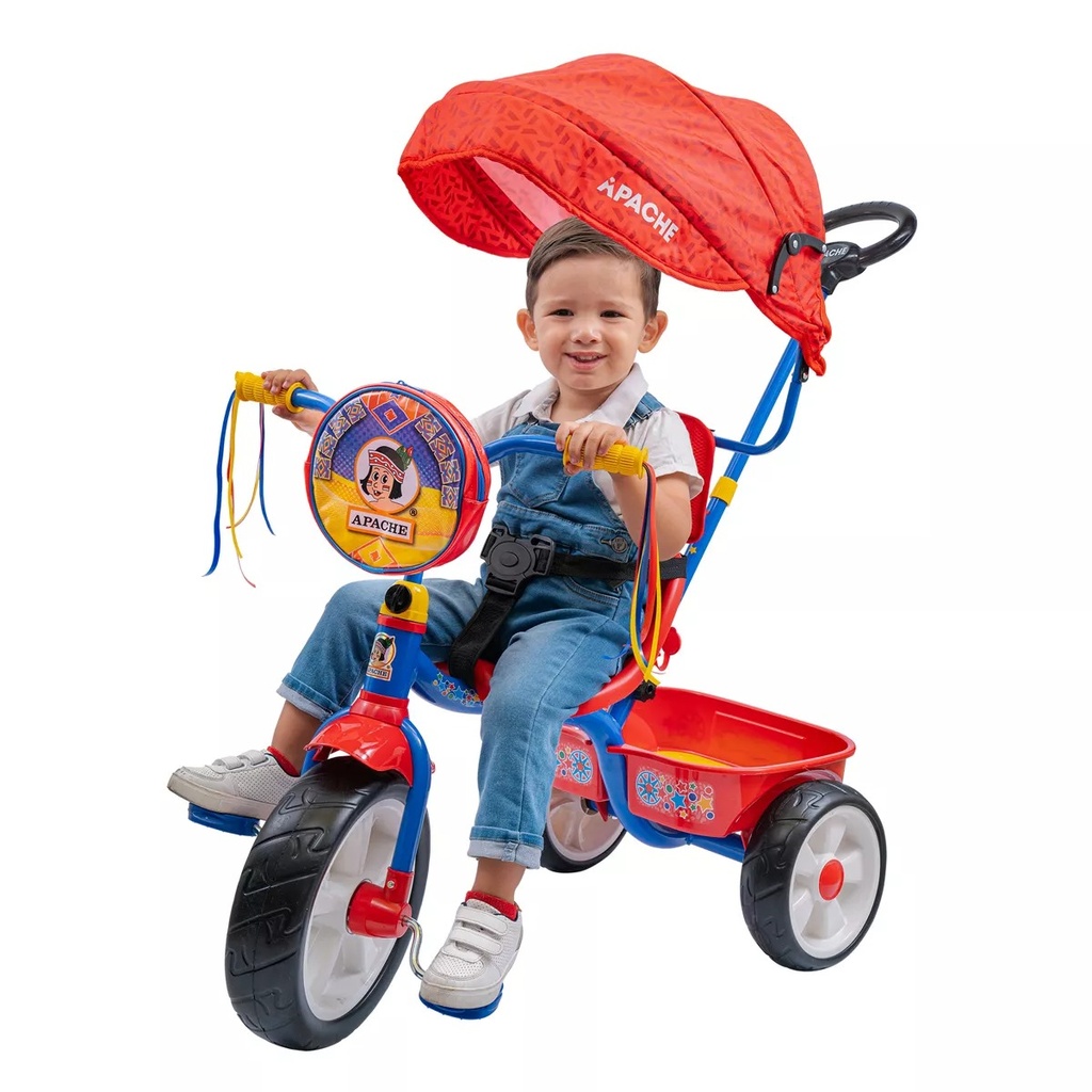 TRICICLO APACHE PREMIUM CON TOLDO - PC-TAP