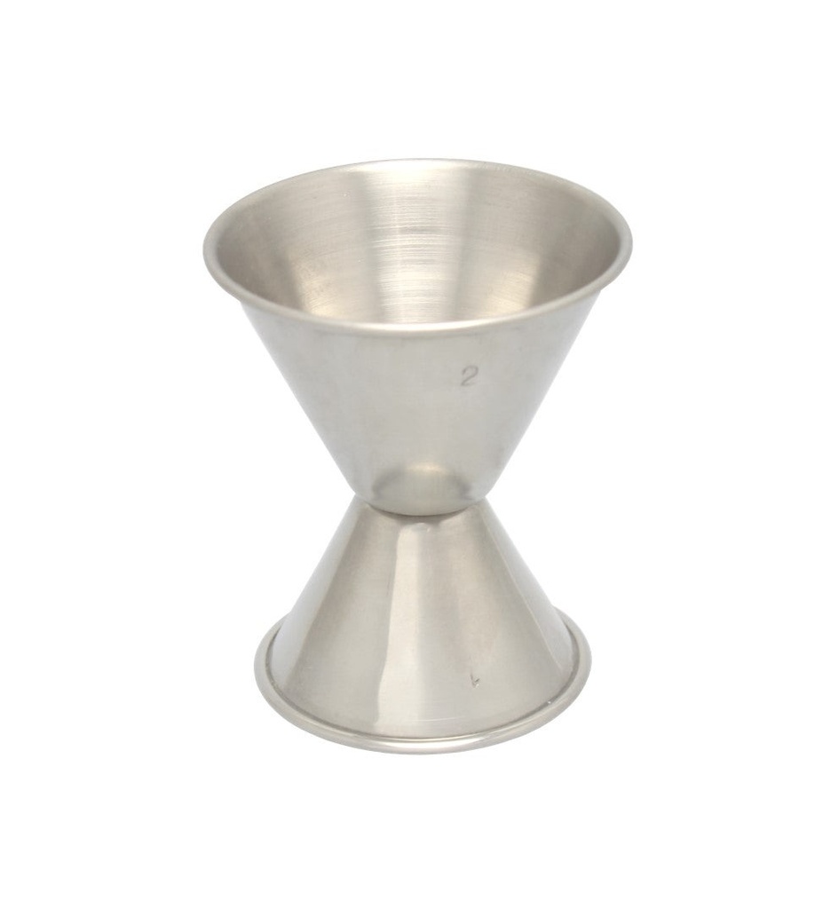 JIGGER DE ACERO INOXIDABLE 1 X 2 OZ No 146-003-001