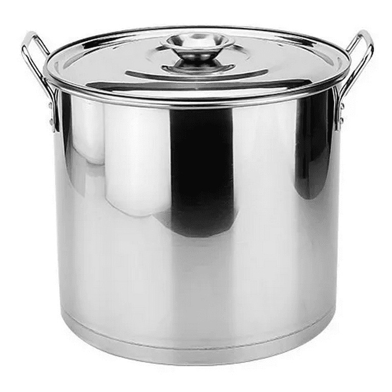 OLLA ALTA DE ACERO INOXIDABLE 62LTS 45X43CM No Y202-OA45