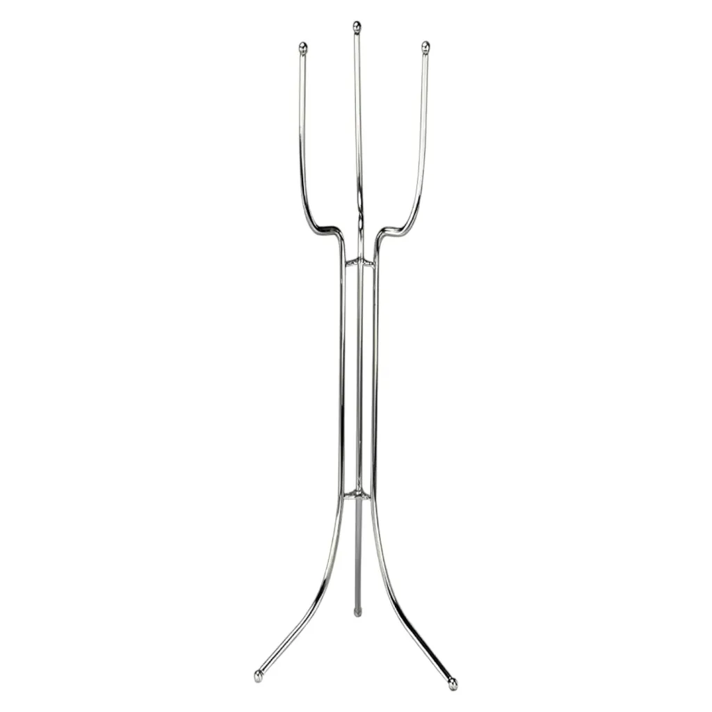 SOPORTE PARA CUBETAS PORTA CHAMPAÑA DE ACERO INOXIDABLE 73 cm - 146-011-001